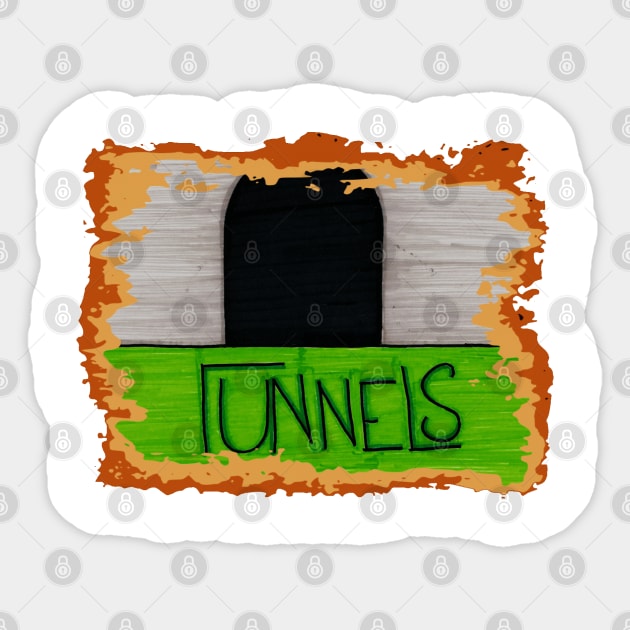 Tunnels (Single Tunnel) w/ Border Sticker by Twintertainment